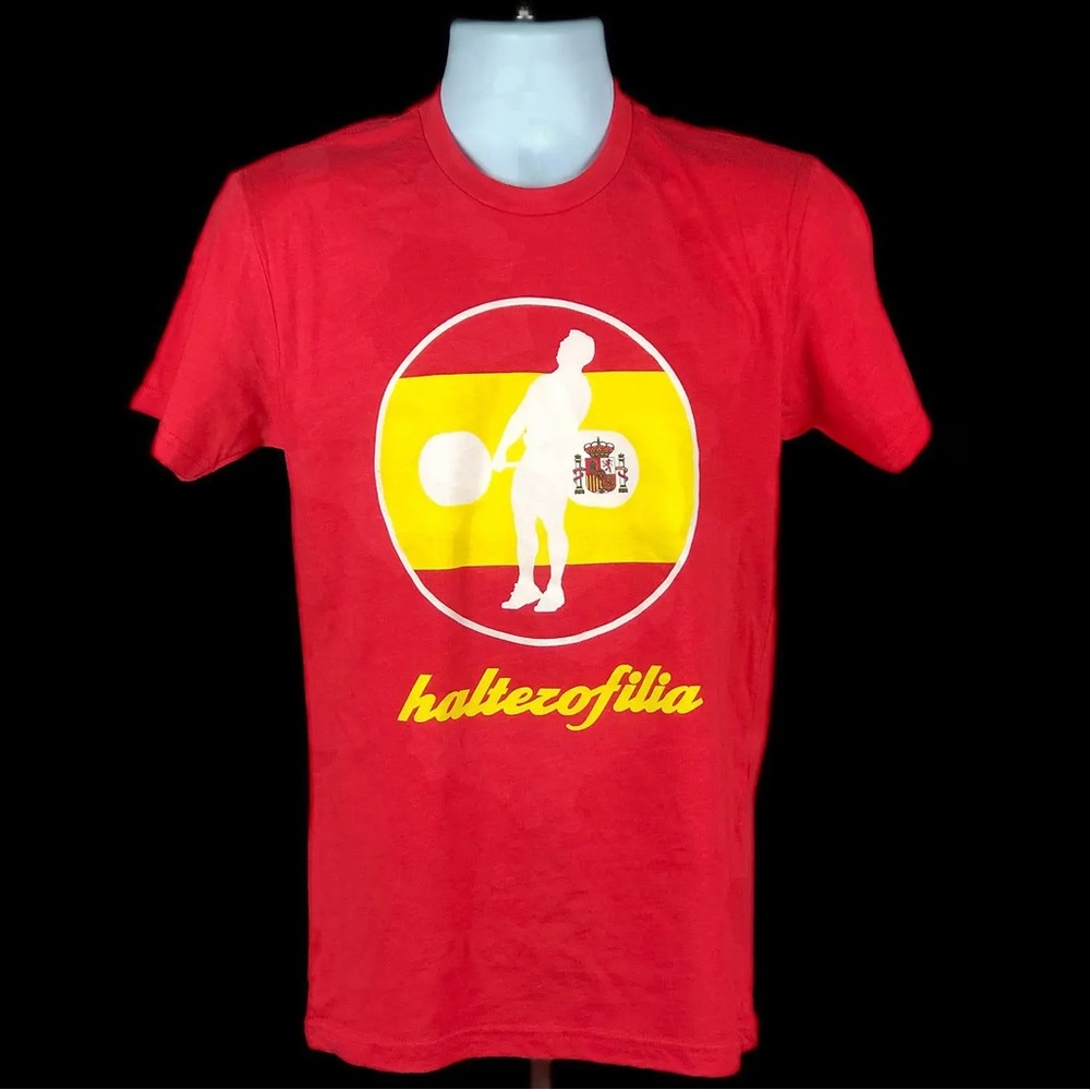 Spain Weightlifting Shirt